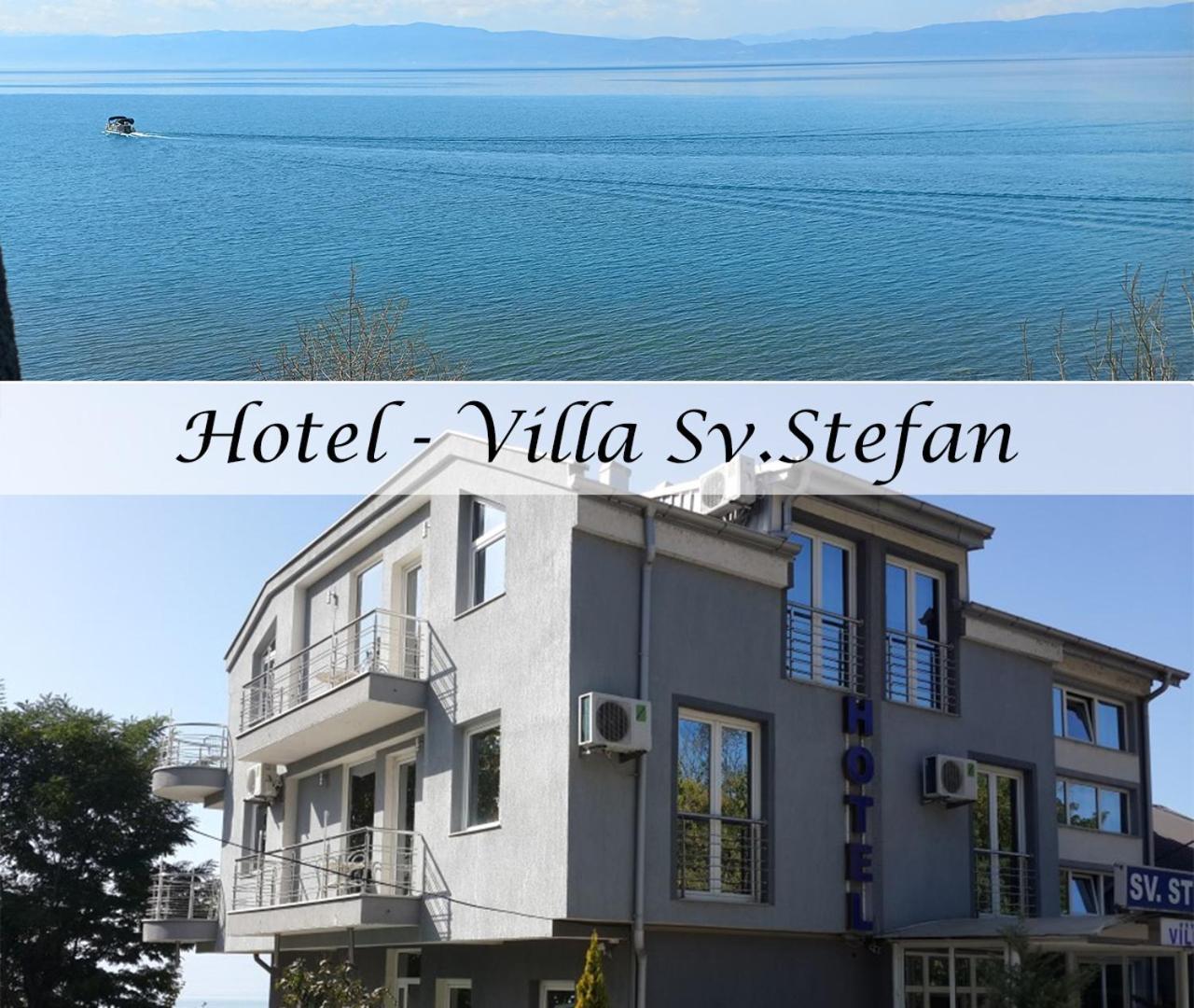 Rooms Sveti Stefan Ohrid Buitenkant foto